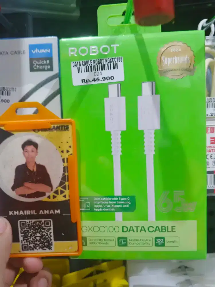 KABEL DATA ROBOT RGXCC100 65watt