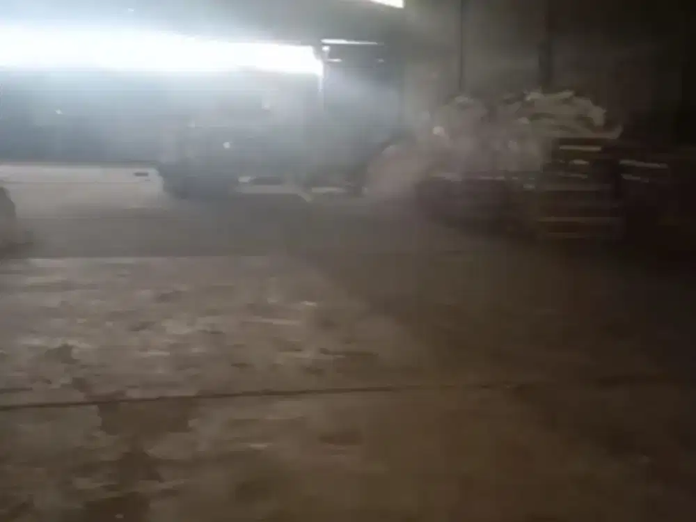 Disewakan Gudang Siap Huni,Zona Industri Luas 1200m2 Lokasi Strategis Solo Baru