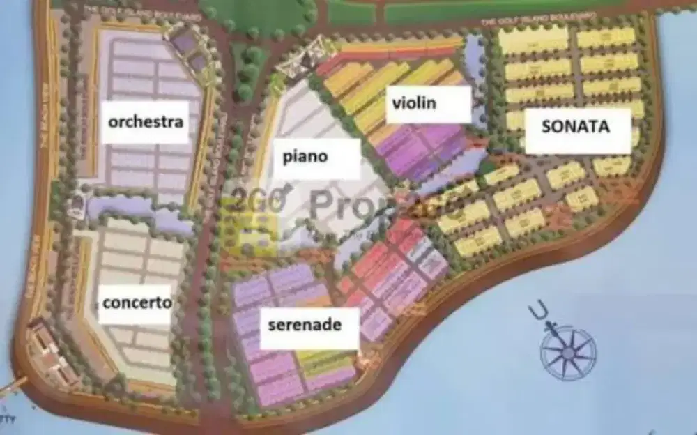 PIK Golf Island – Kavling Siap Bangun Harga Terbaik