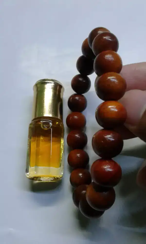 Gelang Kayu Gaharu Agathys 10mm Free Minyak