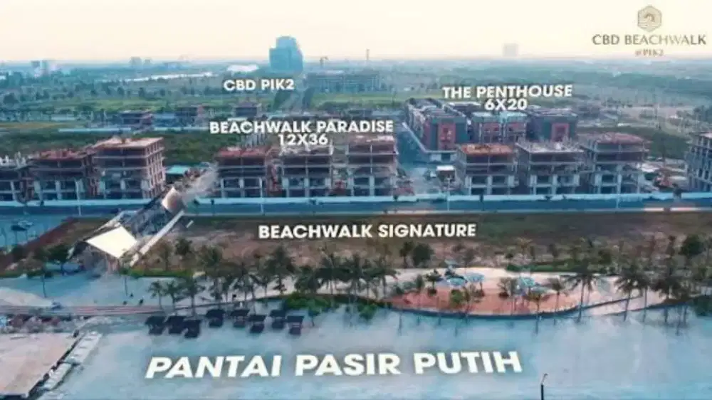 PIK – Ruko CBD Beach Walk Dijual Harga Menarik