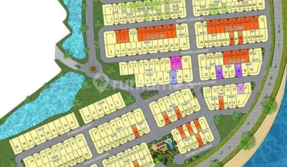 PIK Golf Island – Kavling View Danau Harga Terbaik!