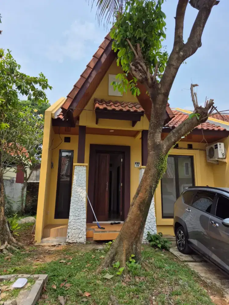 Rumah Siap Huni, 2 KT 1 KM, Cluster, Ada Taman, Adem