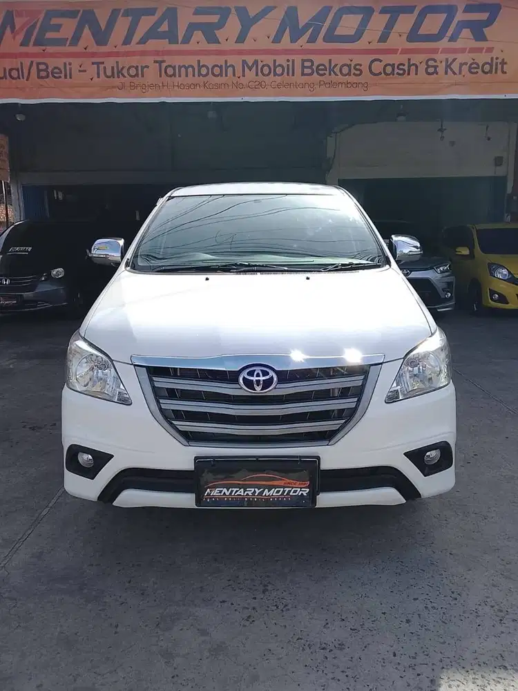 [KM 58RB] Toyota Grand Innova 2.0 E Bensin Manual Tahun 2014 Putih OK