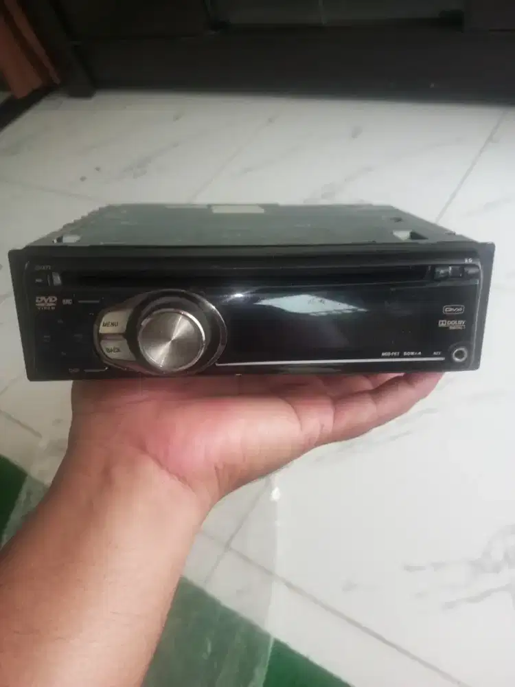 Jual HeadUnit JVC KD-DV4506N Bekas Normal lepasan Nissan GrandLivina