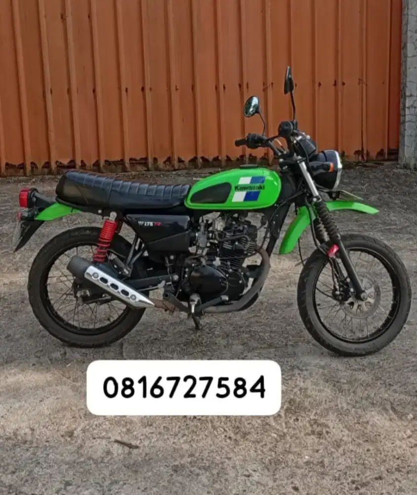 KAWASAKI W175 TR 2023 HIJAU