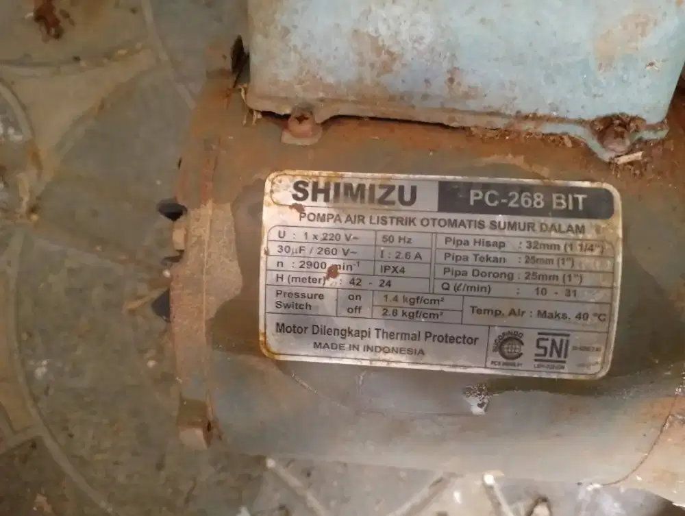 Pompa Air, Toren, Tabung Filter Air