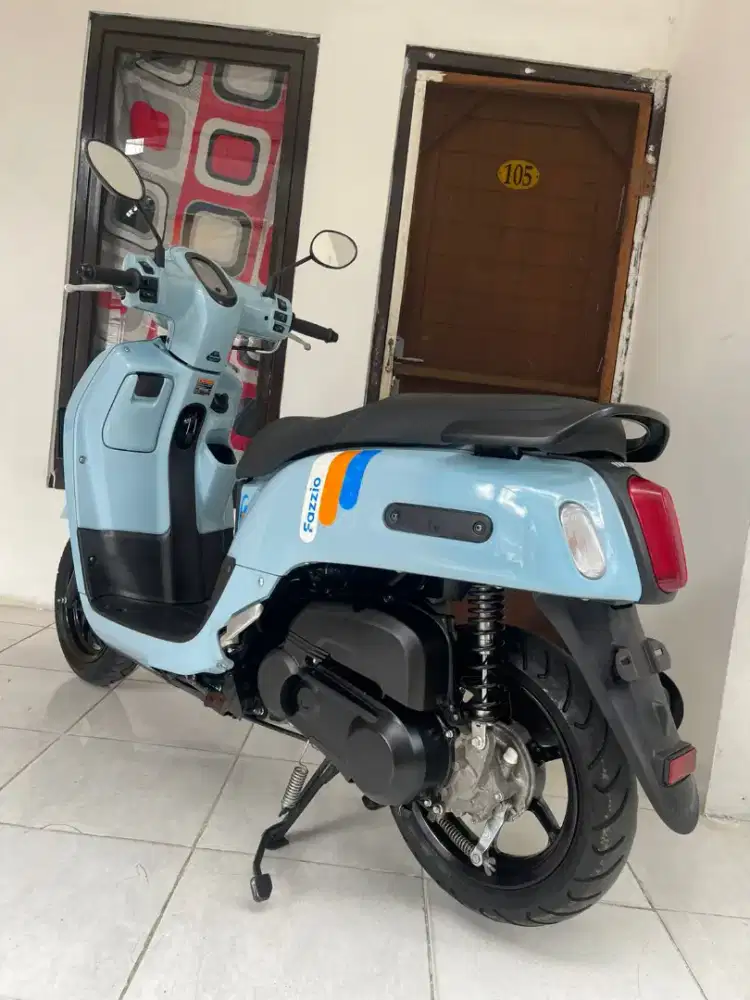 Fazzio Keyless 2025 Blue Color Km 3000