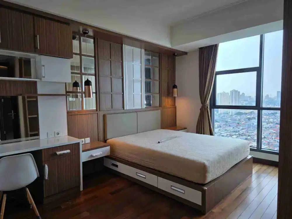 Jual cepat apt casa grande 2BR size 88m full furnish MURAH