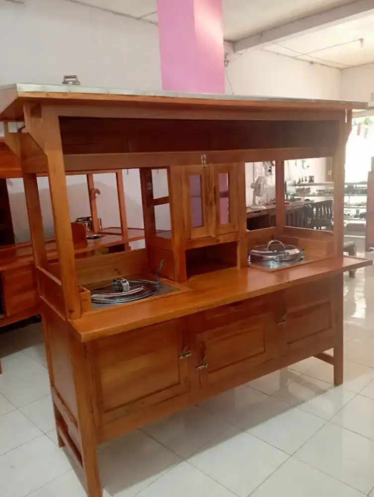 Free ongkir gerobak mie ayam bakso bonus dandang terlaris(Bekasi Dwi)