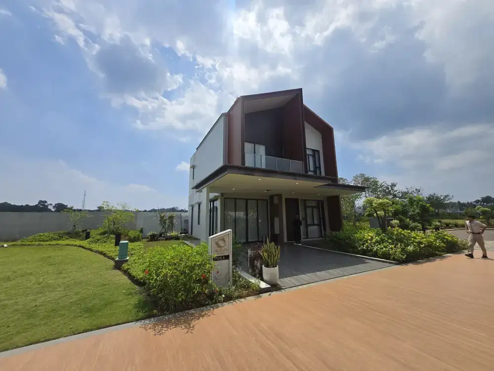 DIJUAL RUMAH 2 LANTAI DEKAT TOL DAN MALL DI SENTUL THE SANCTUARY MEWAH