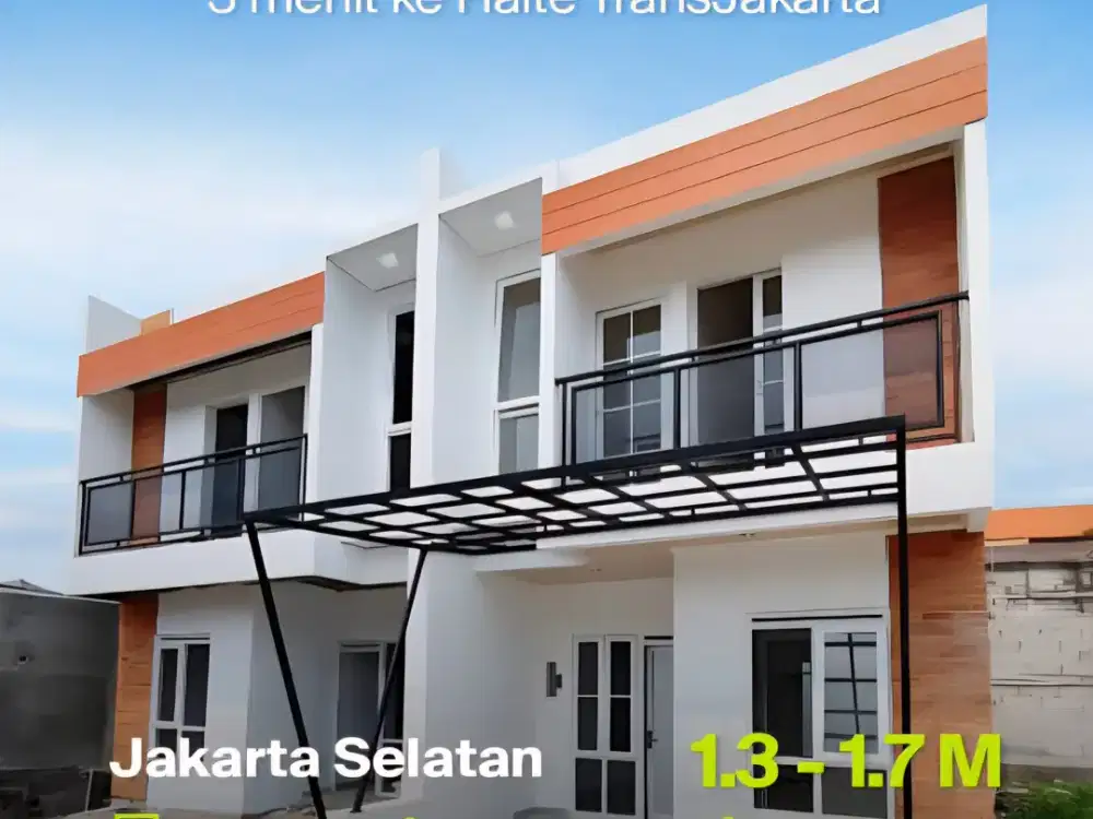 DIJUAL RUMAH 2 LANTAI DI JAKARTA SELATAN SUPER STRATEGIS GA NYESEL