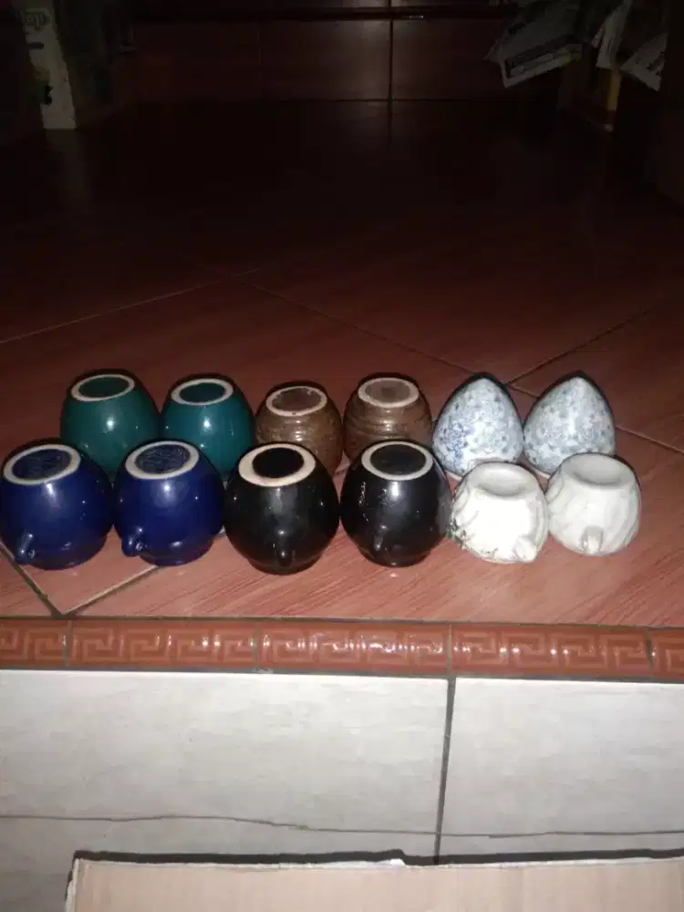 Tempat makan Burung Keramik