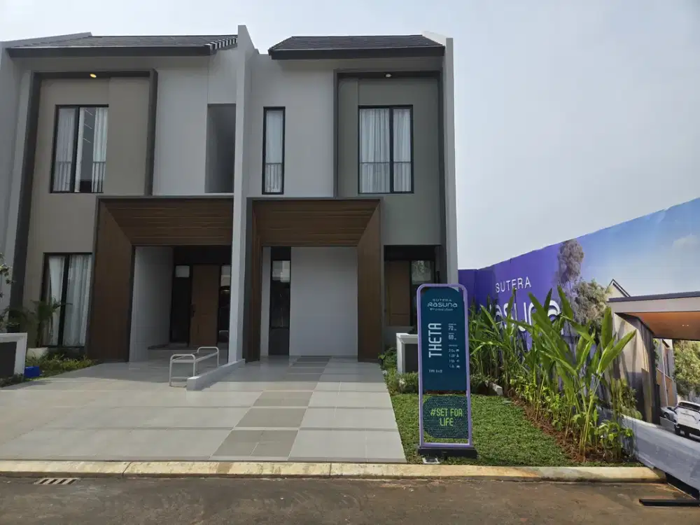 DIJUAL RUMAH 2 LANTAI DI ALAM SUTRA TANGERANG AKSES TOL LANGSUNG