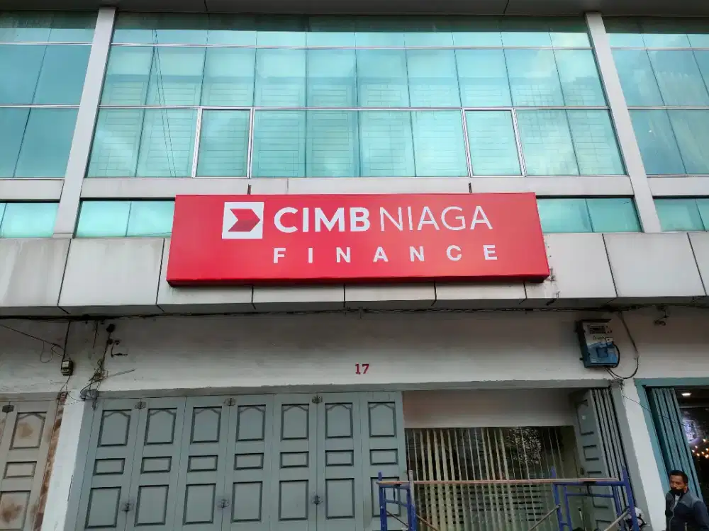 Neon box Plank merek toko