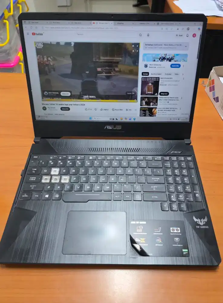 Laptop ASUS TUF GAMING FX505DD 15,6 Inc