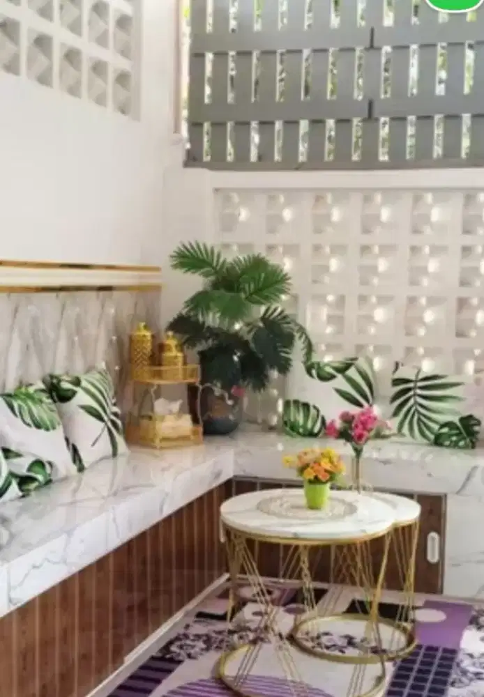 Meja minimalis estetic sepasang