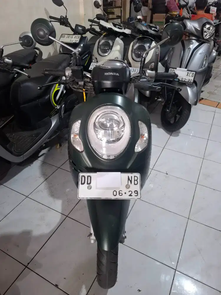 Honda Scoopy 110cc 2024 hijau