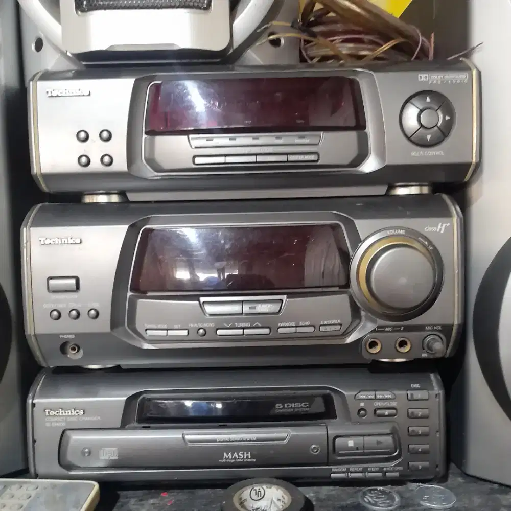 Head/mesin Compo midi TECHNIC tanpa speaker