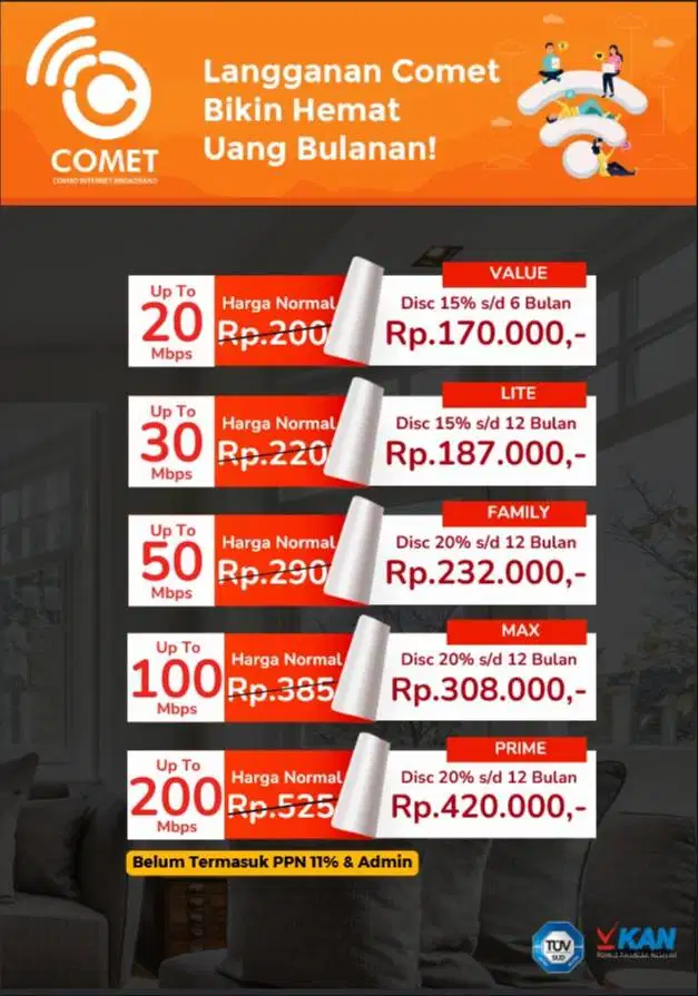 Segera Bergabung Dengan Team Comet