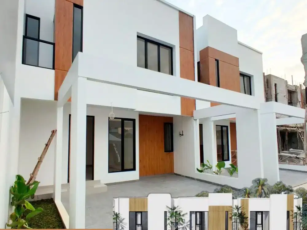 S.Cluster 2Lantai Smarthome Area Bintaro Hny 1M-an Pondok Aren Tangsel