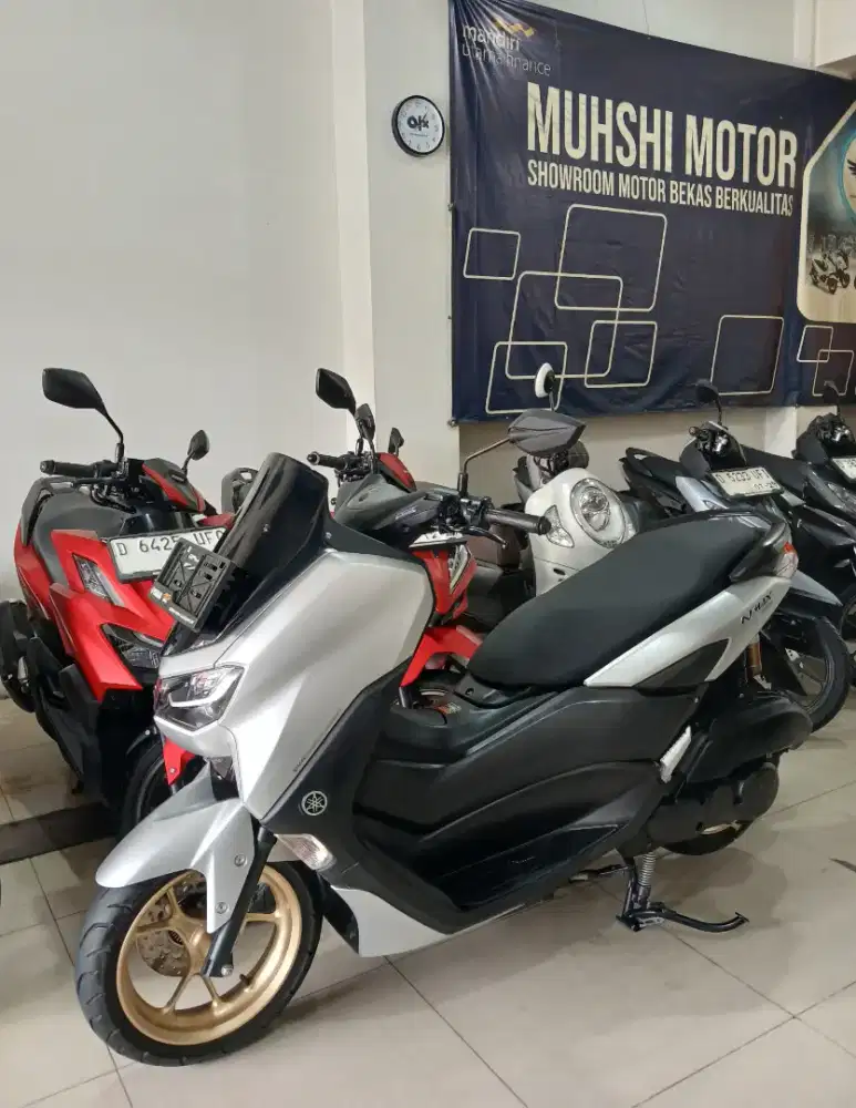 KM 5 RIBU NMAX KEYLESS CONNECTED 2023, SEPERTI BARU, MUHSHI MOTOR.
