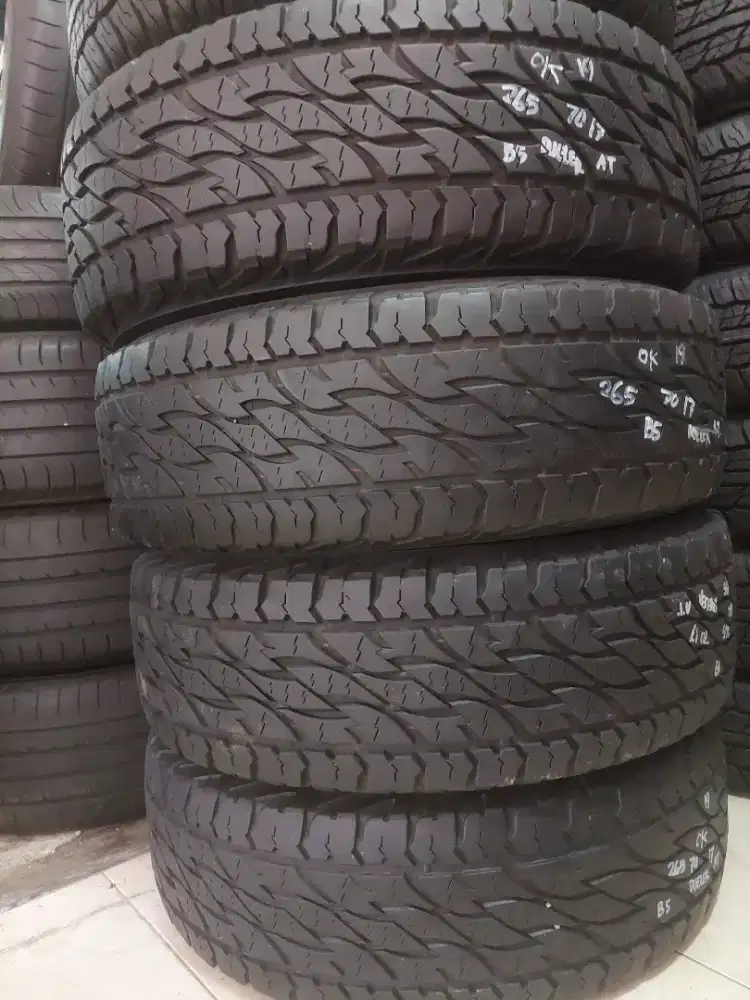 Jual Ban Bridgestone Dueler A/T Ukuran 265 70 R17 Tahun 2019 (85%)