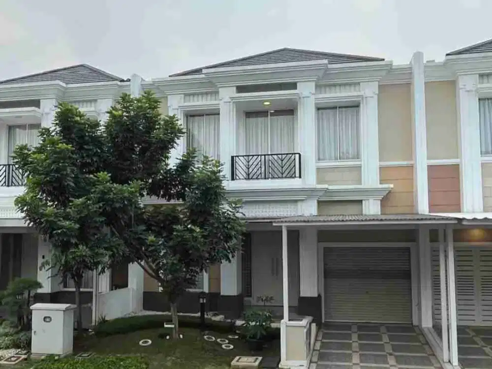 Dijual RUMAH BARU Flamingo Residence Caribbean Gading Serpong Semi Furnished