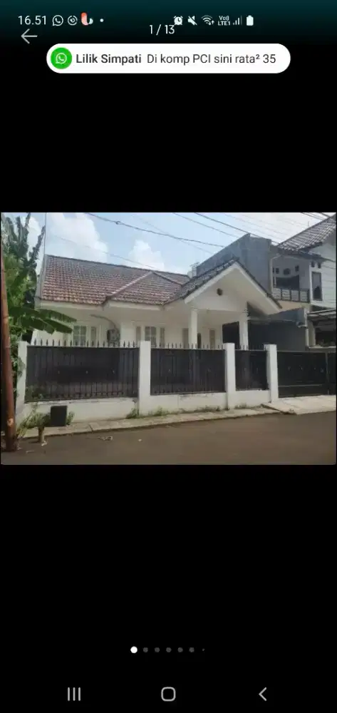 Rumah di kontrakin