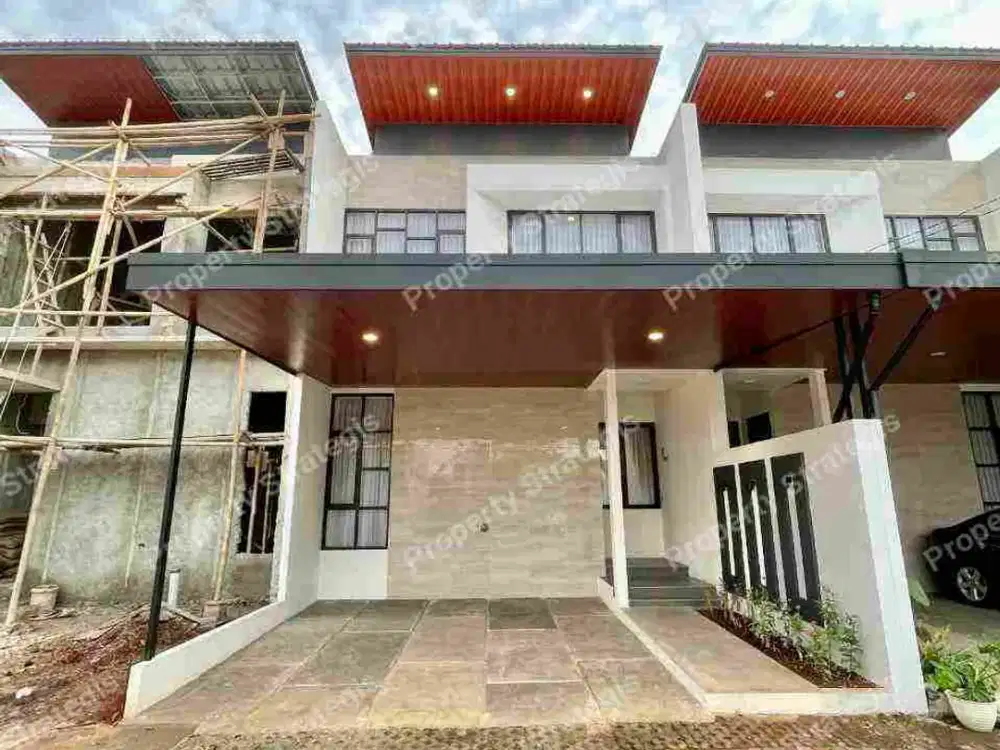 rumah townhouse strategis dekat mall tol stasiun KRL lrt jatimulya bekasi