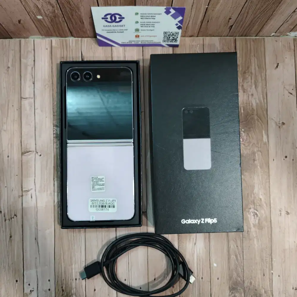 Samsung z flip 5 8/512Gb lavender sein mulus fullset
