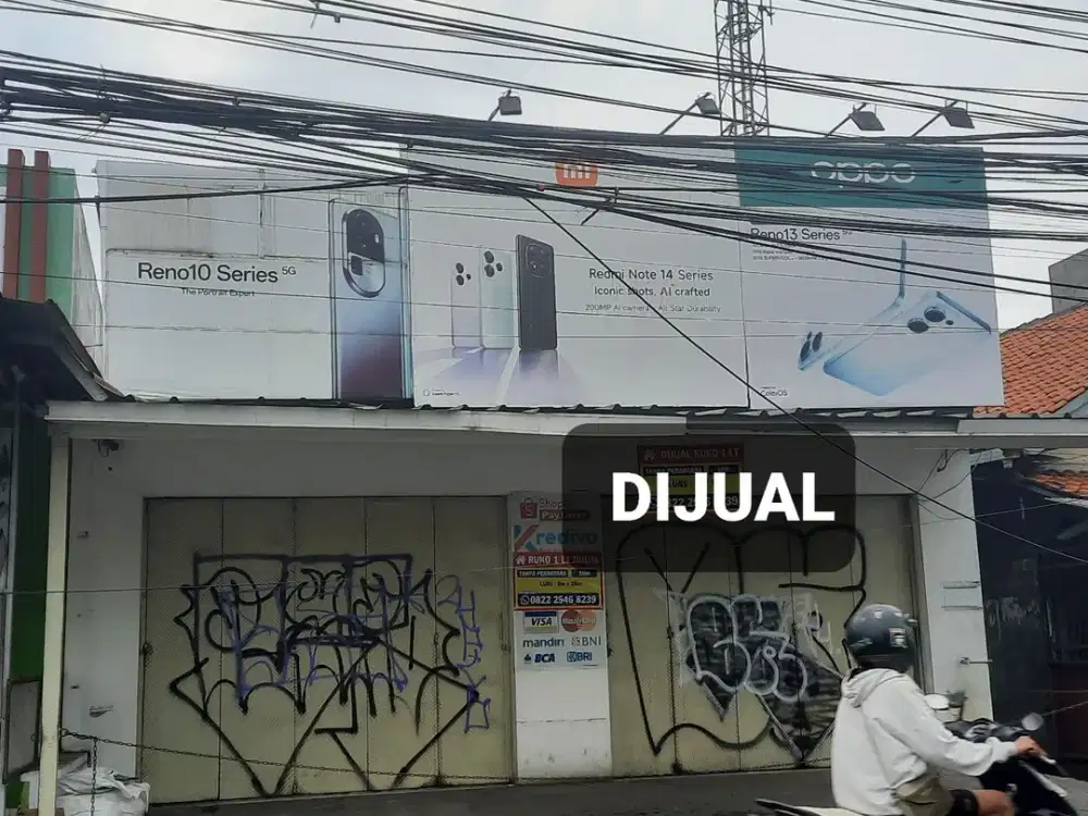 Dijual Ruko Strategis Pinggir Jalan Muchtar Tabrani Bekasi Utara
