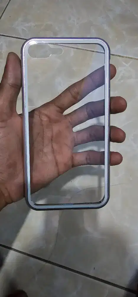 Kesing magnetic iP 8 plus / 7 Plus + free 3 case
