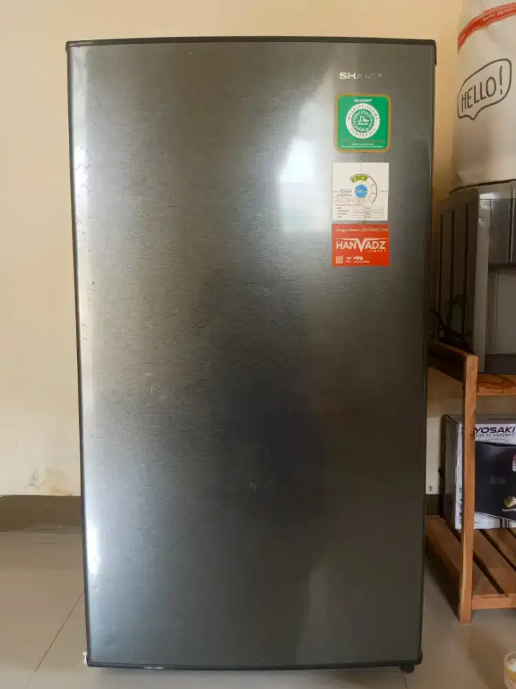 Dijual kulkas bekas, nepis