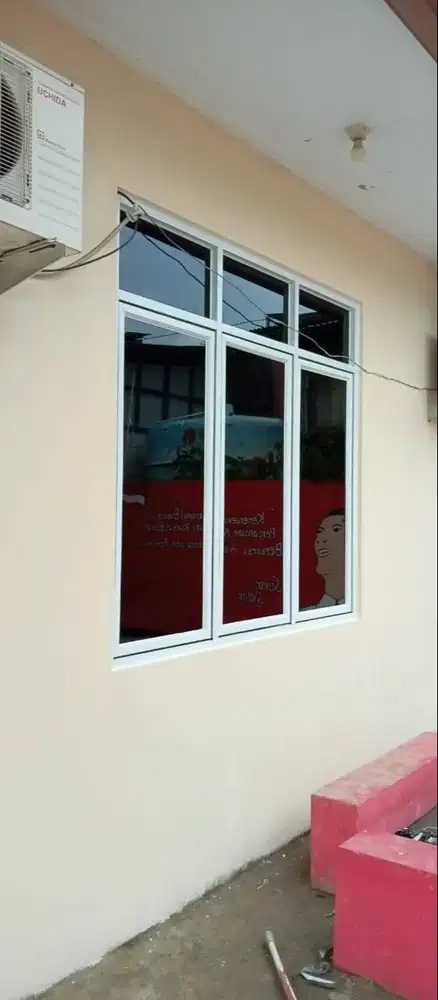 Pasang  Gypsum / PVC + MAMER PVC - Kusen Aluminium Alumunium - WPC