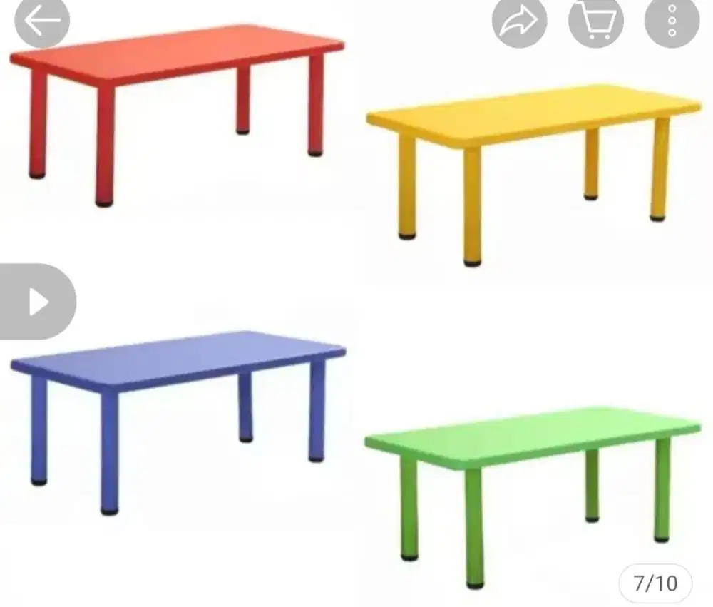 Meja bimba / playgroup