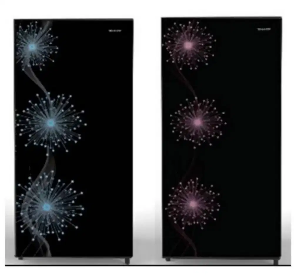 Bisa Cicilan.Kulkas 1Pintu 166L Sharp (SJ-X187MG-DP) 166 Liter ~90Watt