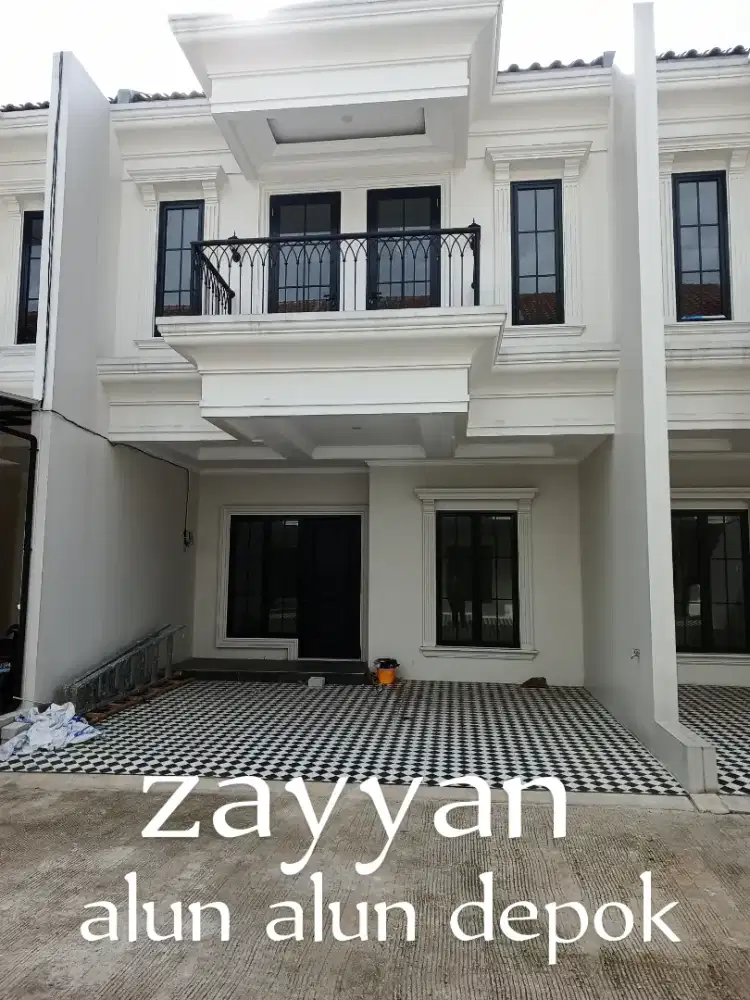 Rumah baru 1.2m lt86 lb96m boking 2jt free biaya noDP grand depok city