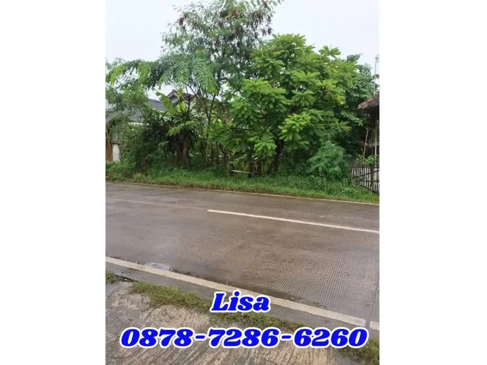 Tanah Strategis Balaraja – Cocok Usaha/Investasi – Depan Kampus