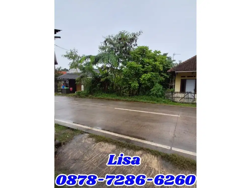 Hot Property! Tanah 3000m Depan Mercu Buana Balaraja – Nego