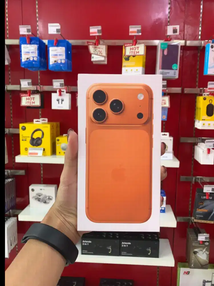 iPhone 17 Pro 256 Cosmic Orange Limited Stock Promo iBox Bisa Kredit