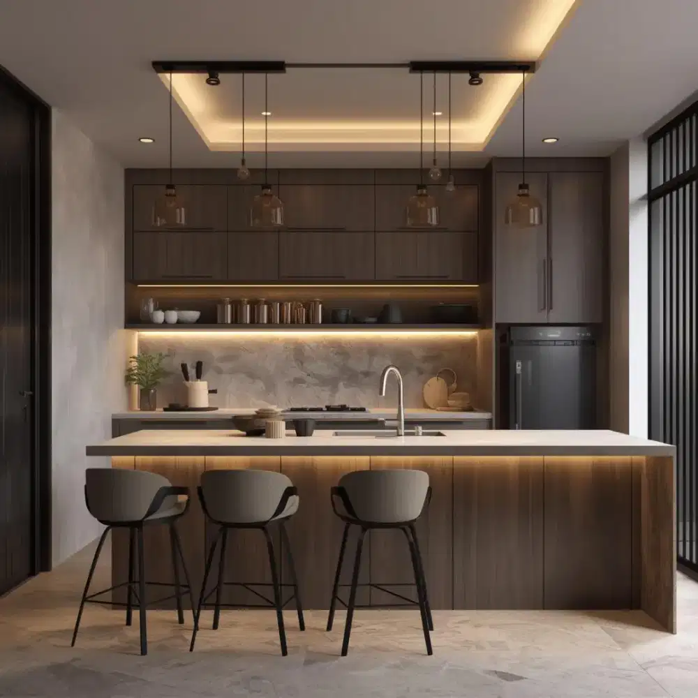 Jasa Desain Interior - Tukang Furniture - Pasang Kitchen Set