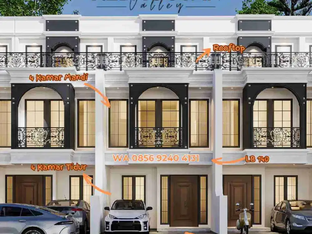 Jual rumah di Kebagusan Valley harga 1 Milyaran