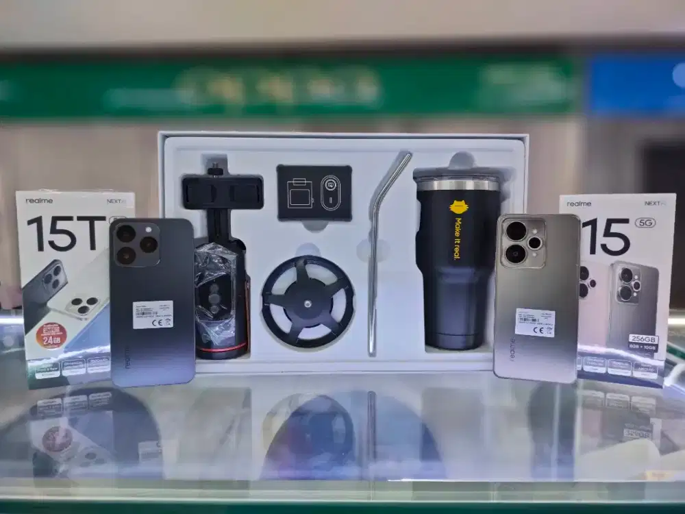 Termurah Realme 15T 5G Ram 8+256GB New Garansi Resmi