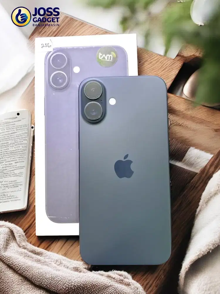 iphone 16 plus 256gb BH100% iBox mulus 2 bulan pakai