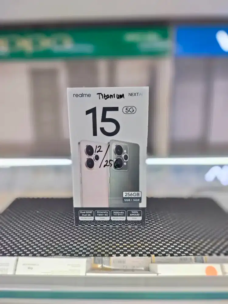 Termurah Realme 15 5G Ram 12+256GB New Garansi Resmi