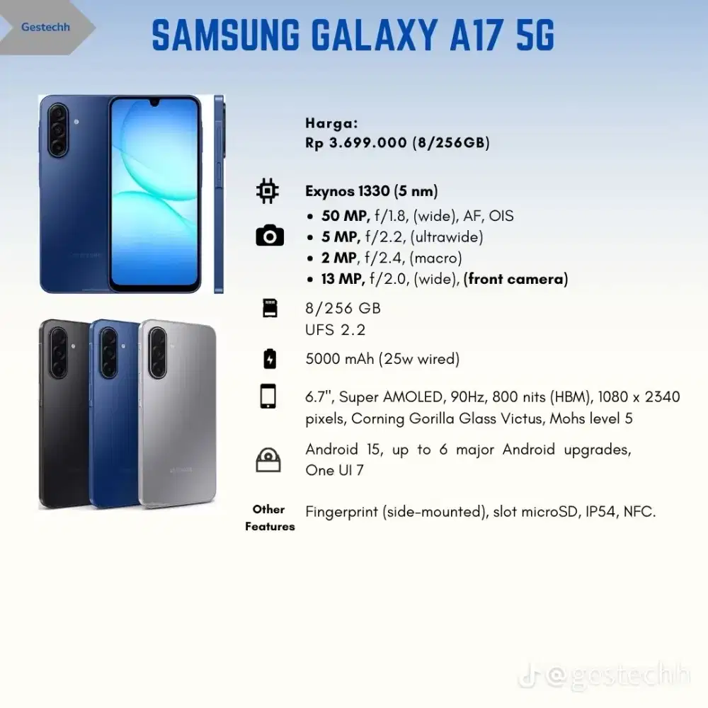 SAMSUNG GALAXY A17 5G