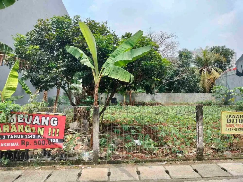 Jual Tanah Siap Bangun Di Cibubur Jakarta Timur