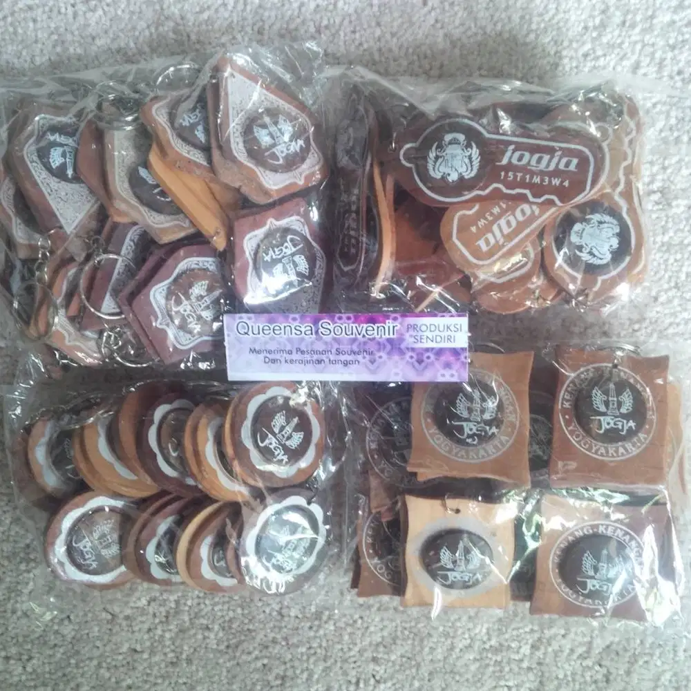 Gantungan kunci jogja