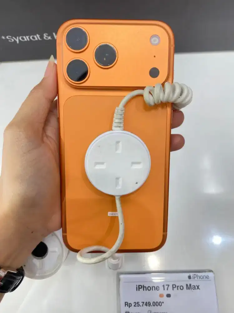 IPHONE 17 PROMAX BERGARANSI RESMI CICILAN SYARAT KTP